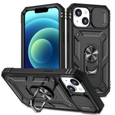  iPhone 15 Skal CamShield Armor Ring Svart