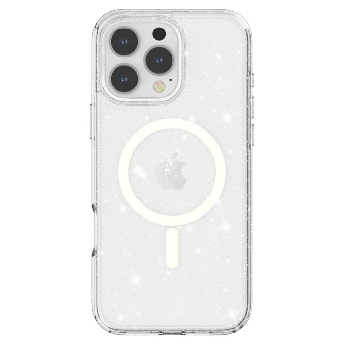 Bild 2,  iPhone 16 Pro Skal MagSafe Glitter Transparent