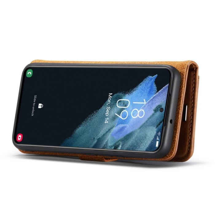 Bild 3, DG.MING DG.MING Samsung Galaxy S23 2in1 Magnet Fodral / Skal Brun