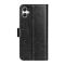 Samsung Galaxy A07 Fodral Crazy Horse Läder Svart