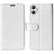  Samsung Galaxy A07 Fodral Crazy Horse Läder Vit