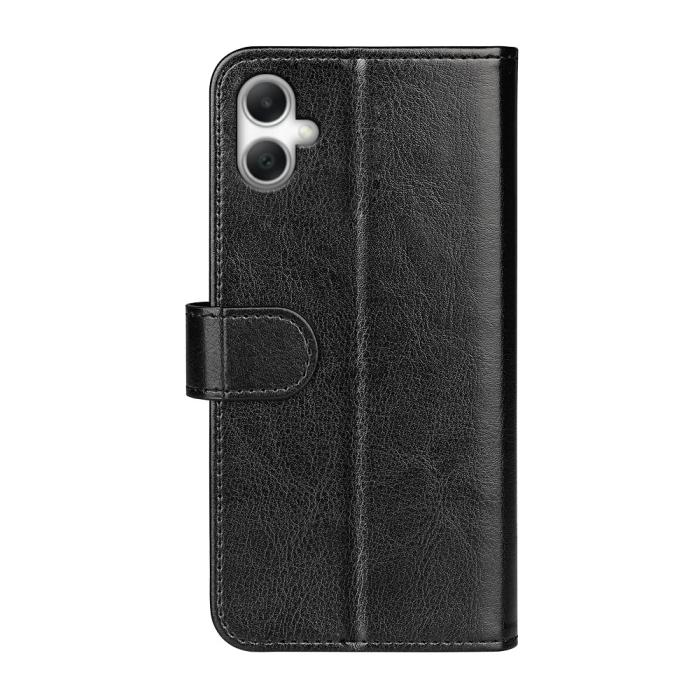 Bild 3,  Samsung Galaxy A07 Fodral Crazy Horse Läder Svart