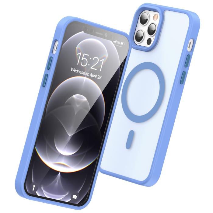 Bild 3, ColorPop ColorPop iPhone 12 Pro Max Skal CH MagSafe Matt Ljus Lila