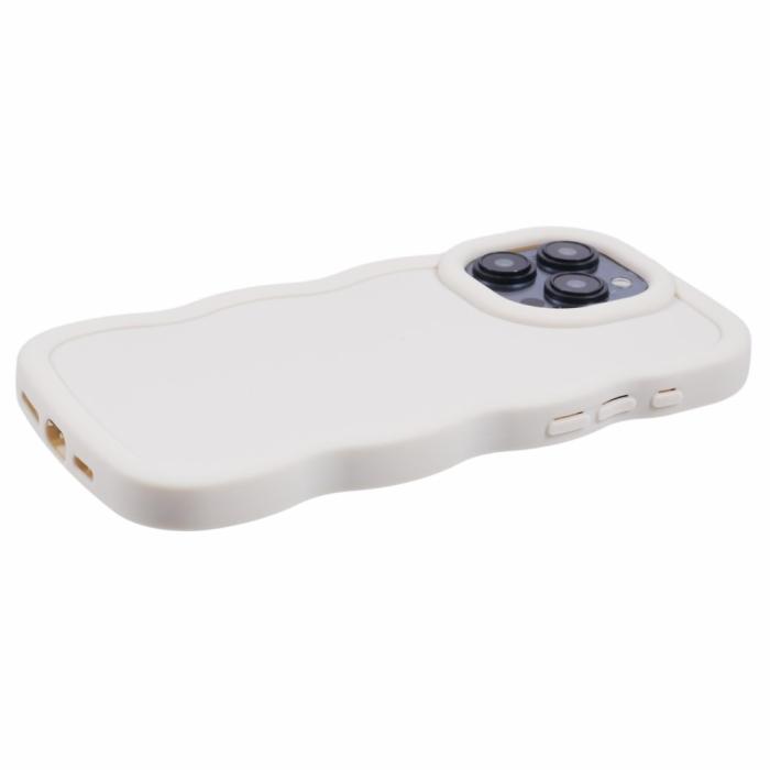 Bild 5,  iPhone 13 Pro Max Mobilskal Wavy Off White