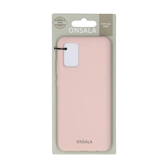 Bild 2, Onsala ONSALA Samsung Galaxy A02s Mobilskal Silikon Sand Rosa