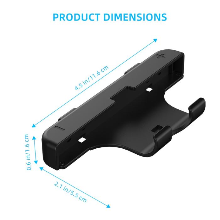 Bild 4, JYS JYS 2 st Nintendo Switch 2 Joy-Con Strap / Extender Svart