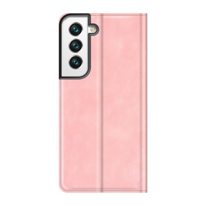 Bild 3,  Samsung Galaxy S22 Plus Fodral Flip Silkeslent Ljus Rosa