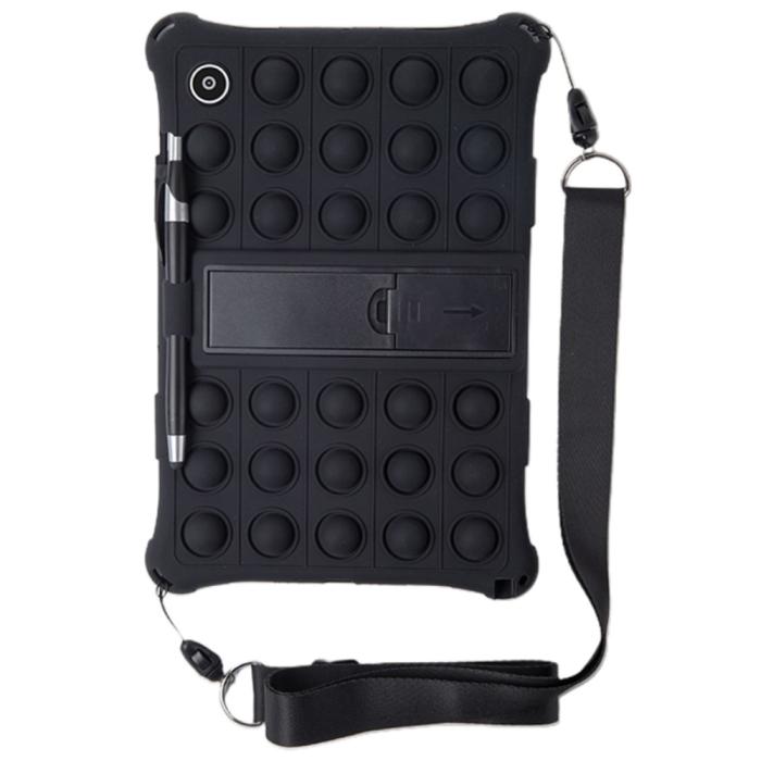 Bild 4,  Galaxy Tab A8 10.5 Skal Pop It Fidget Kickstand Svart
