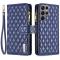 BINFEN BINFEN Galaxy S23 Ultra Fodral Diamond Multifunktionell Blå