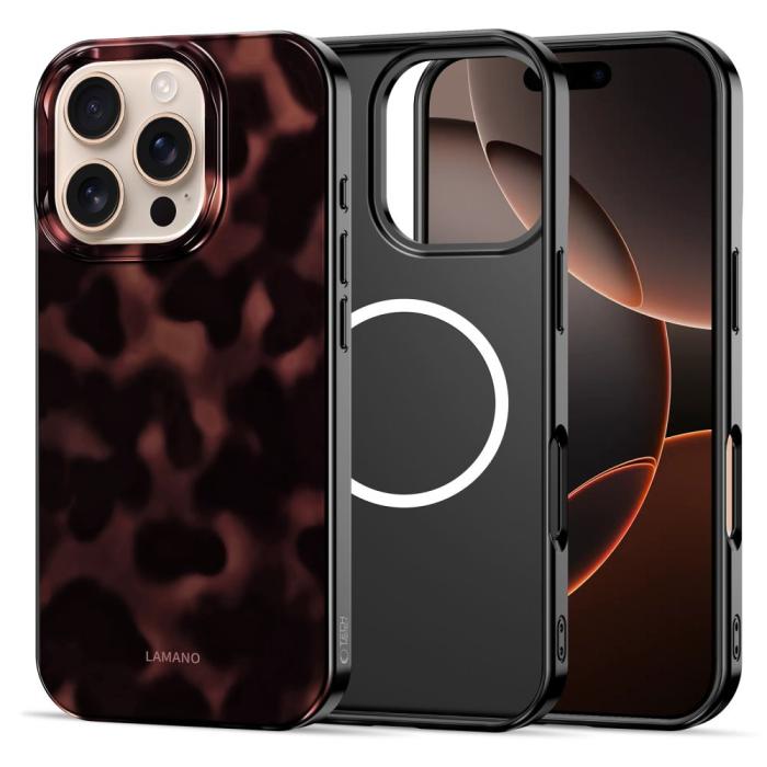 Bild 2, Tech-Protect Tech-Protect iPhone 16 Pro Skal MagSafe Lamano Panther