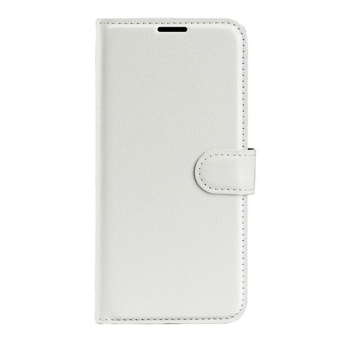 Bild 5,  Xiaomi Redmi Note 14 4G Fodral Litchi Läder Vit