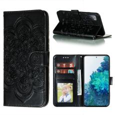  Samsung Galaxy S20 FE - Mandala L&auml;der Fodral - Svart