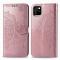  iPhone 11 Pro Max - Mandala Läder Fodral - Roségul