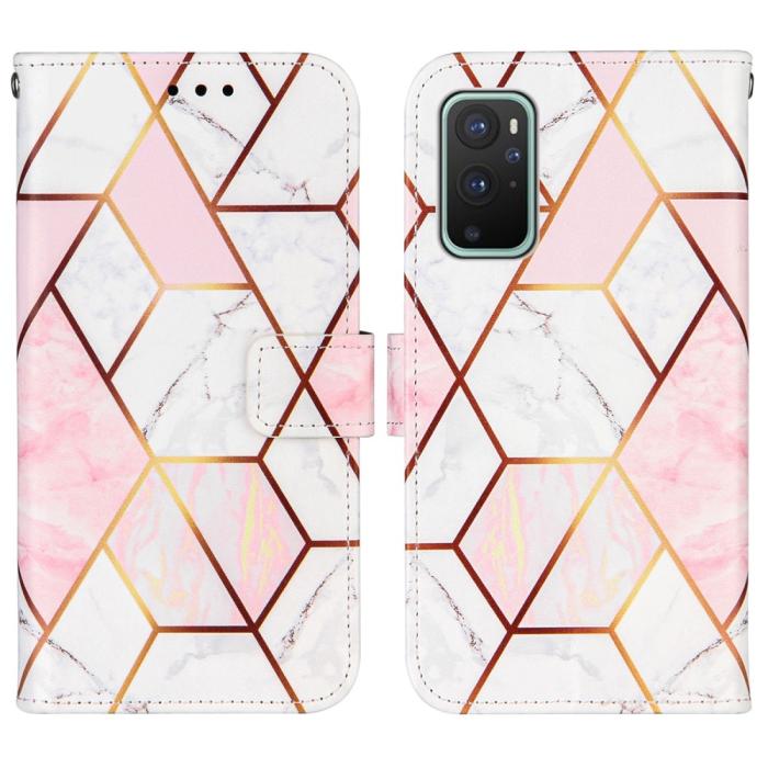 Bild 3,  OnePlus 9 - Marmor Textur Läder Fodral