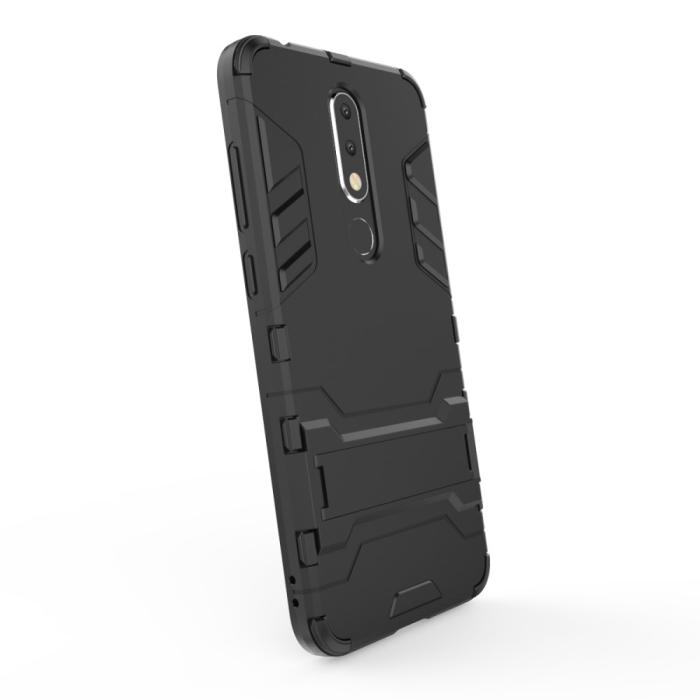 Bild 4,  Nokia 5.1 Plus - Armour Skal - Svart