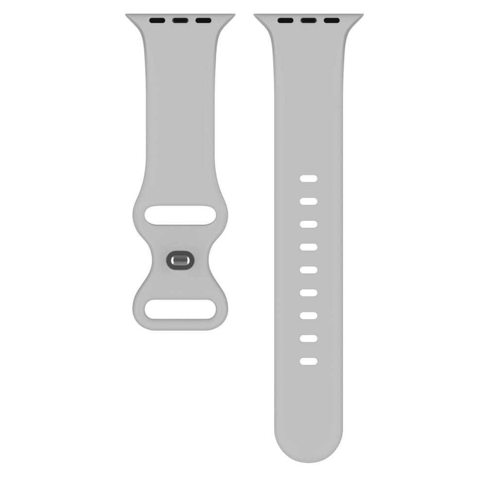 ColorPop Silikon Armband Butterfly Apple Watch 42/41/40/38 mm (M/L) Grå