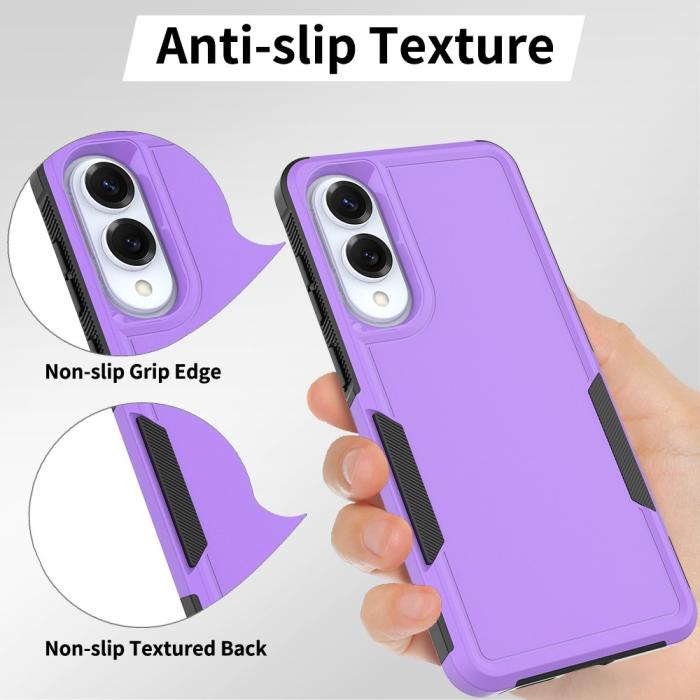 Bild 6,  Samsung Galaxy S25 Edge Skal Extreme Shockproof Hybrid Lila