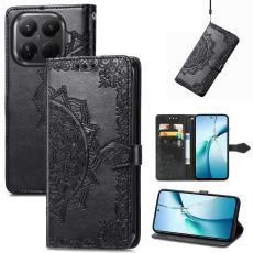  Xiaomi 17T Fodral L&auml;der Mandala Svart