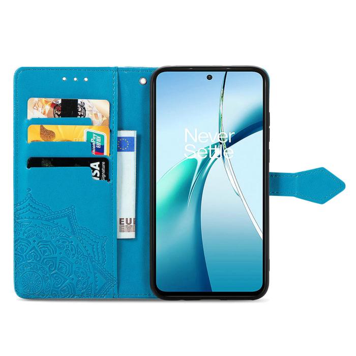 Bild 2,  Xiaomi 17T Fodral Läder Mandala Blå