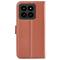  Xiaomi 14 Fodral Litchi Läder Brun