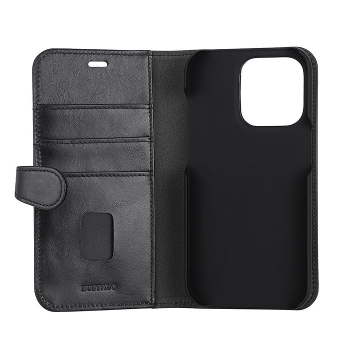 Bild 4, Buffalo Buffalo iPhone 14 Pro Fodral 2in1 Magnet / Skal Svart