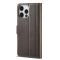 LC.IMEEKE LC.IMEEKE iPhone 14 Plus Fodral Läder Brun