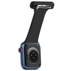  Apple Watch 42/44/45/46/49 mm Rem Sjuksk&ouml;terska Svart