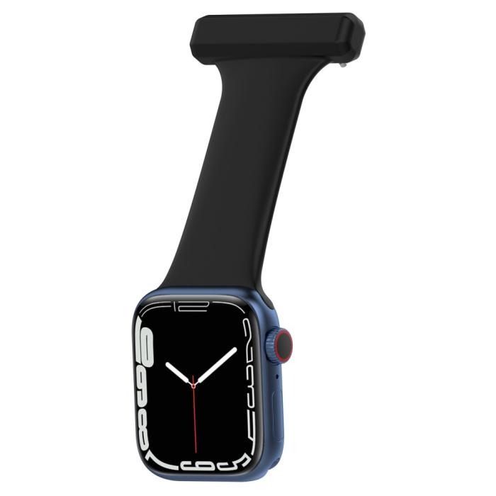 Bild 4,  Apple Watch 42/44/45/46/49 mm Rem Sjuksköterska Svart