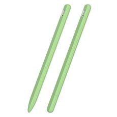  Apple Pen 2 / Pro Skal Liquid Silikon Anti-Slip Gr&ouml;n