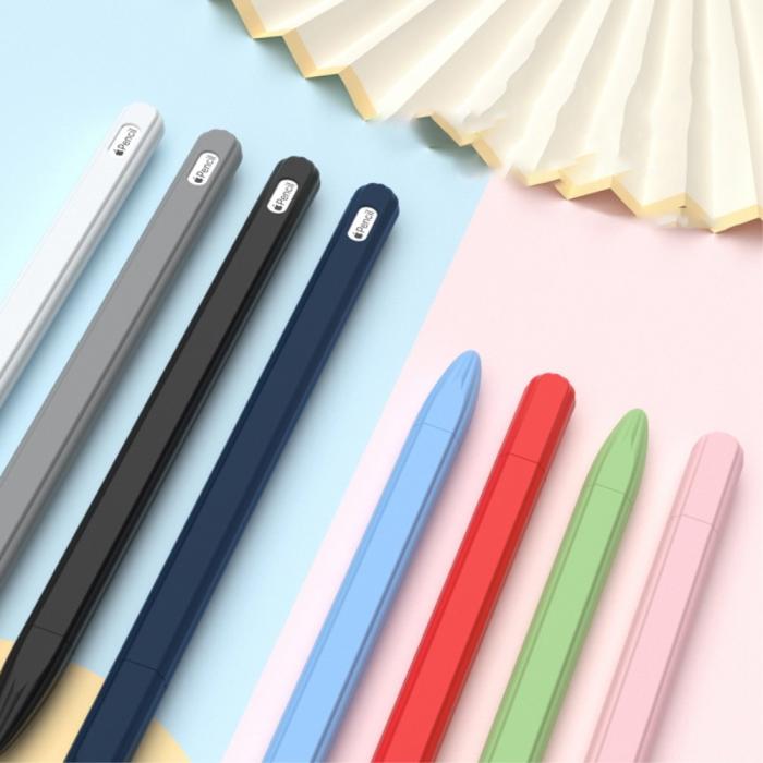 Bild 4,  Apple Pen 2 / Pro Skal Liquid Silikon Anti-Slip Grön