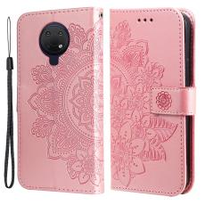  Nokia G10 / G20 Fodral Mandala L&auml;der Ros&eacute;guld