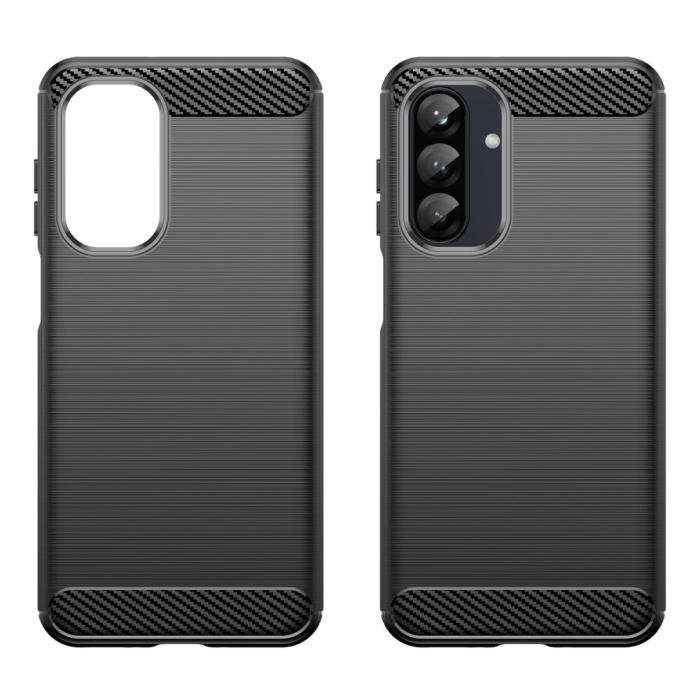 Bild 2,  Samsung Galaxy A16 / A26 5G Skal Kolfiber Textur Svart