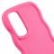  Samsung Galaxy S25 Mobilskal Wavy Rosa
