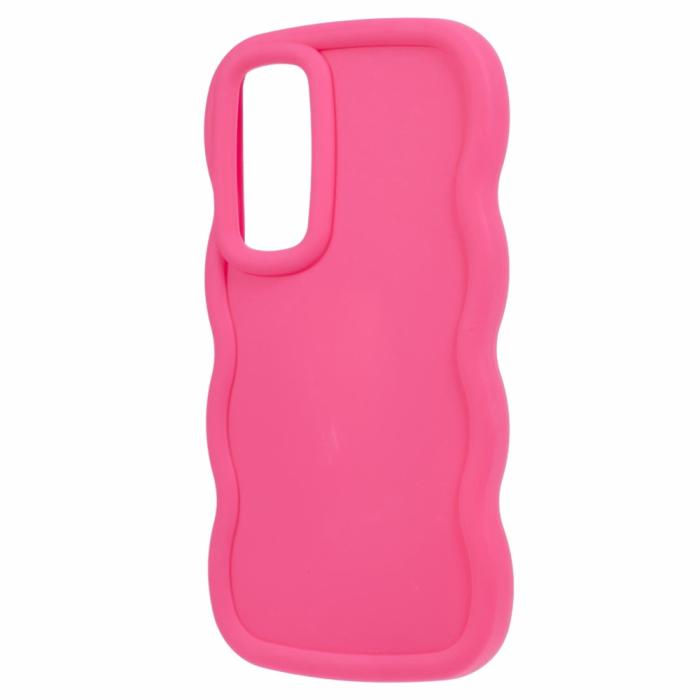 Bild 3,  Samsung Galaxy S25 Mobilskal Wavy Rosa