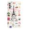  Samsung Galaxy S24 Fodral Med Tryck Paris