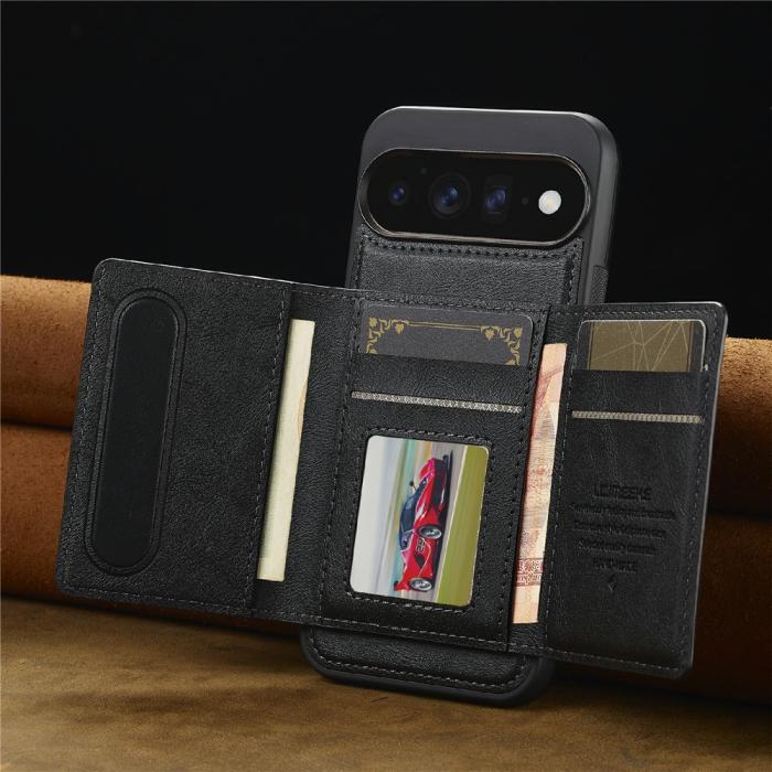 Bild 6, LC.IMEEKE LC.IMEEKE Pixel 11/11 Pro Skal MagSafe Avtagbart Kortfack