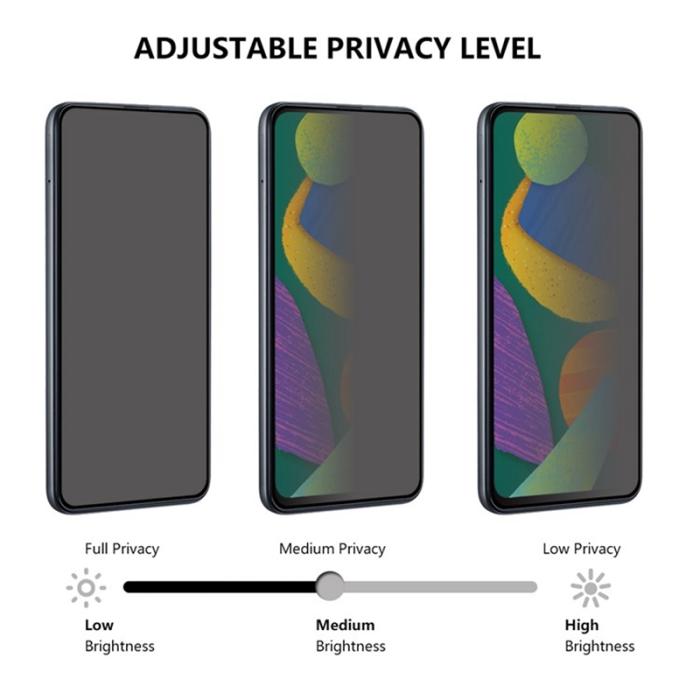 Bild 4,  Samsung Galaxy Z Flip 8 Skärmskydd Privacy Hydrogel Matt