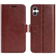  Samsung Galaxy A07 Fodral Crazy Horse L&auml;der Brun