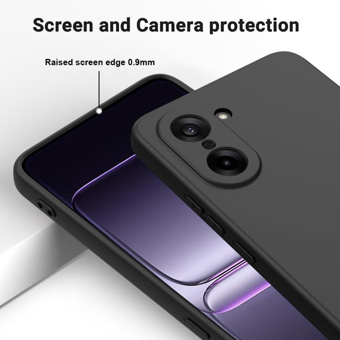 Bild 4,  OnePlus Nord CE5 Skal Liquid Silikon Svart