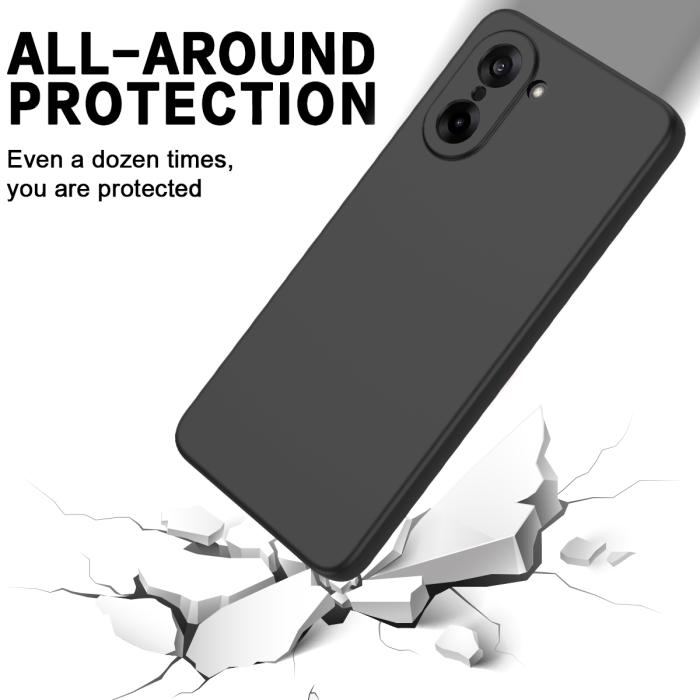Bild 5,  OnePlus Nord CE5 Skal Liquid Silikon Svart
