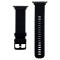  Apple Watch 42/44/45/46/49 mm Armband Silikon Svart