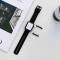  Apple Watch 42/44/45/46/49 mm Armband Silikon Svart
