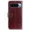  Google Pixel 10/10 Pro / 9/9 Pro Fodral Crazy Horse Läder Brun