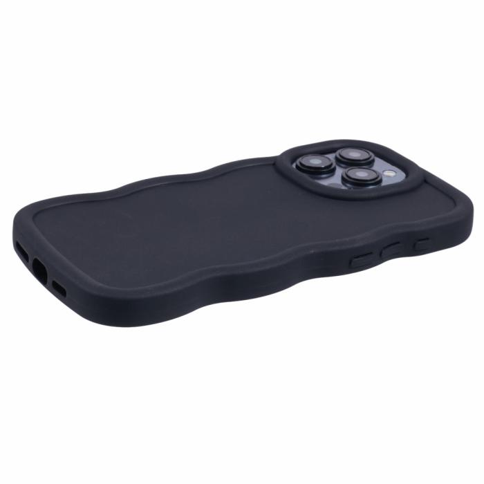 Bild 5,  iPhone 13 Pro Max Mobilskal Wavy Svart