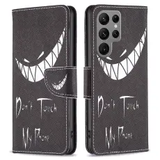  Galaxy S24 Ultra Fodral Med Tryck Dont Touch