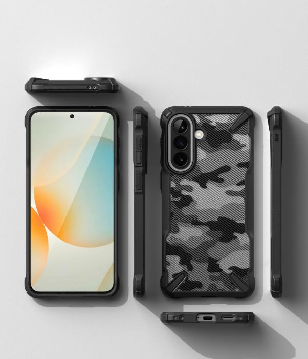 Bild 4, Ringke Ringke Samsung Galaxy A57 5G Skal Fusion X Camo Svart