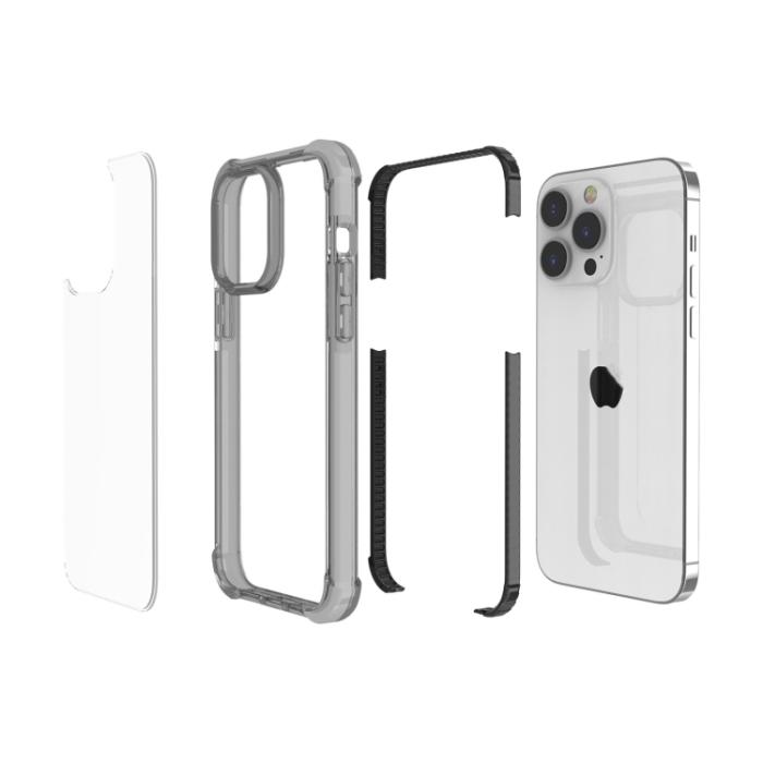 Bild 5,  iPhone 15 Pro Max Skal Shockproof Hybrid Svart