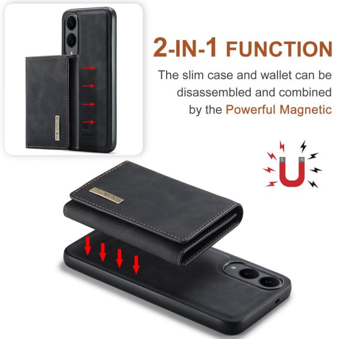 Bild 4, DG.MING DG.MING Galaxy S25 Edge Skal 2in1 Magnetiskt Avtagbart Kortfack