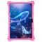  Galaxy Tab A8 10.5 Skal Pop It Fidget Kickstand Rosa