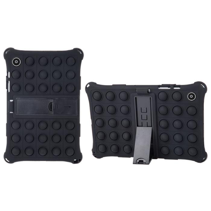 Bild 6,  Galaxy Tab A8 10.5 Skal Pop It Fidget Kickstand Svart